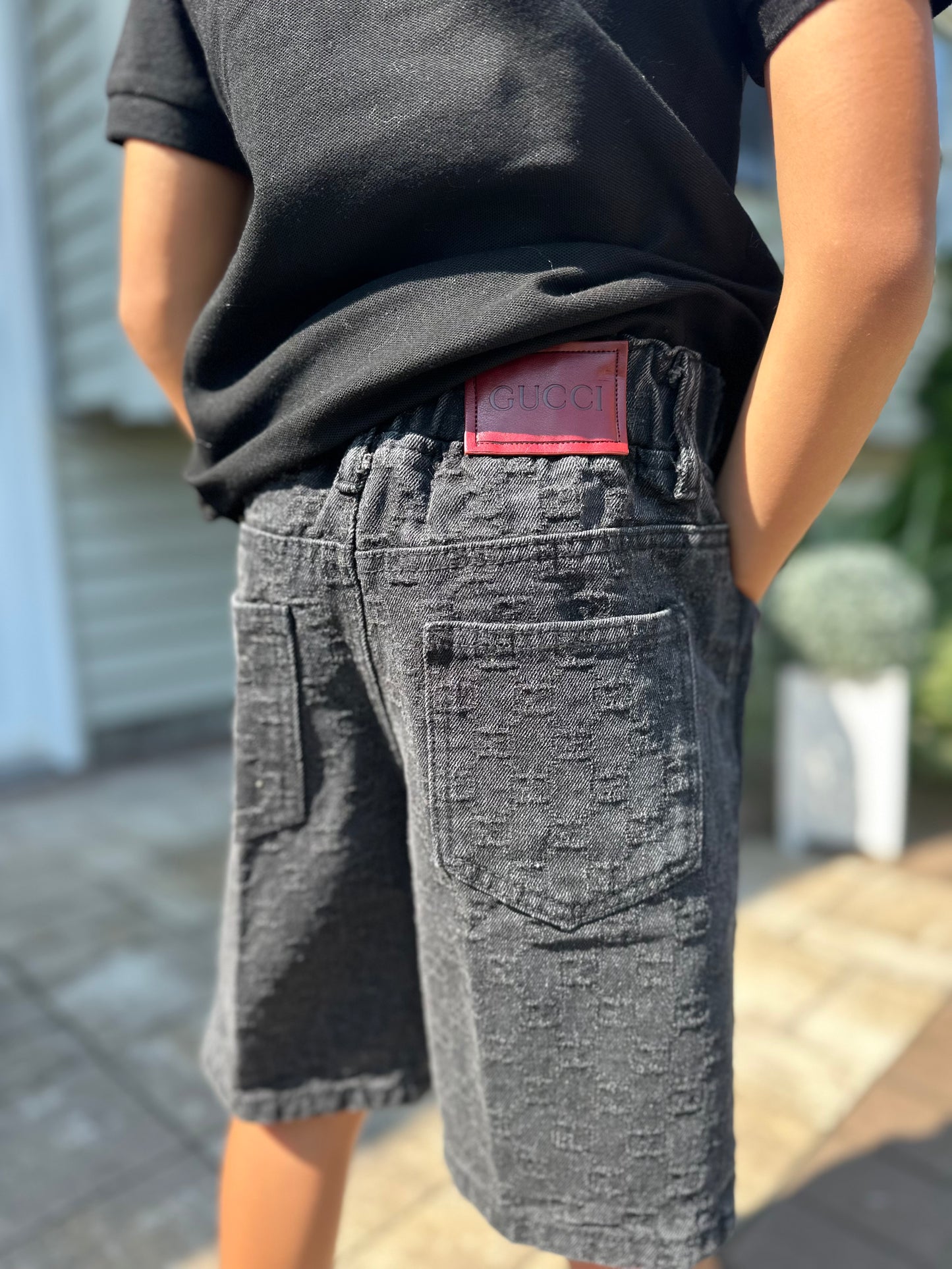 Gianni Denim Shorts