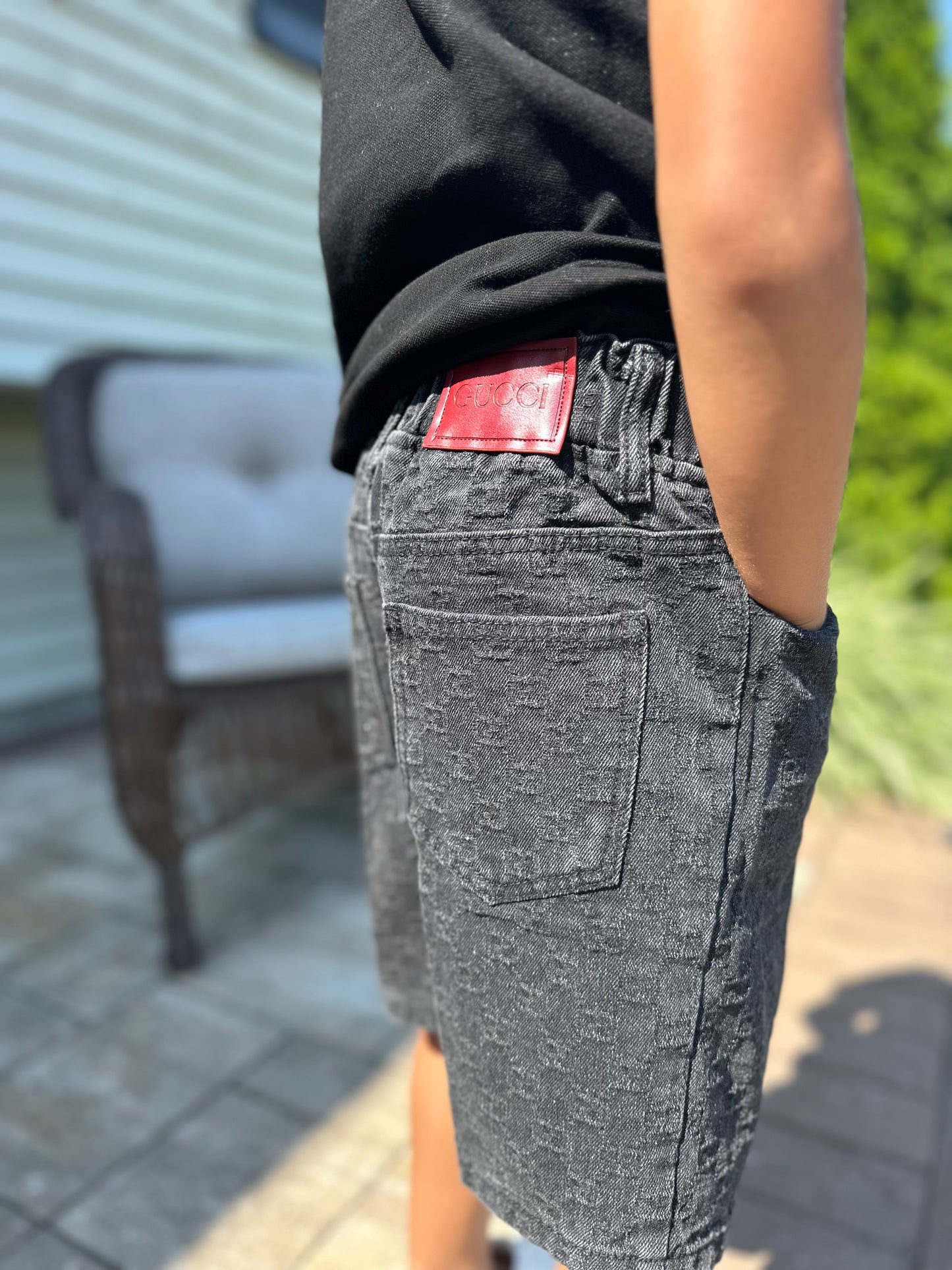 Gianni Denim Shorts
