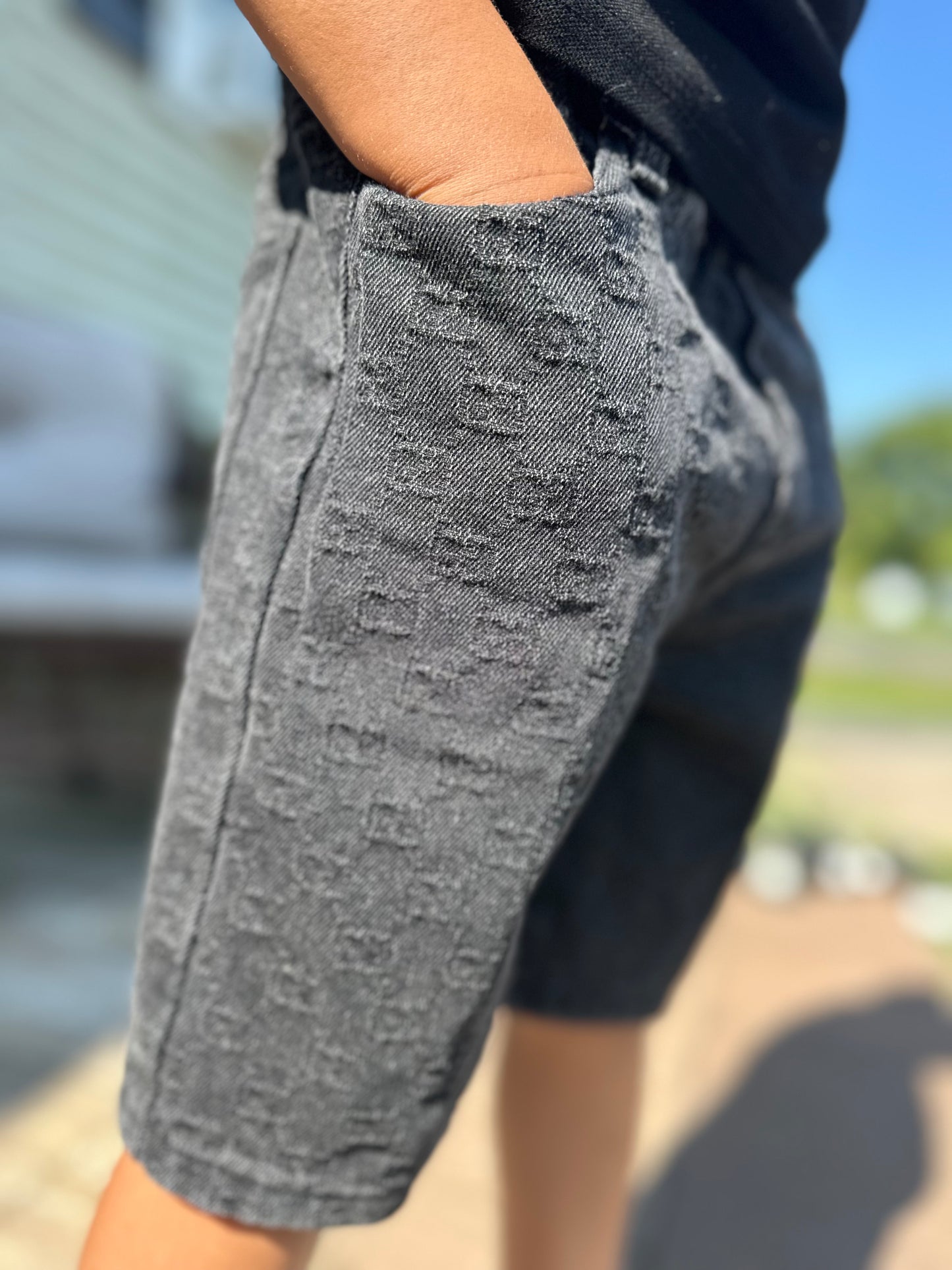 Gianni Denim Shorts